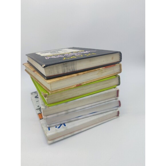 Diary Of A Wimpy Kid Lot Of 6 Books by Jeff Kinney Hardcover Movie Book Bundle - Picture 5 of 16